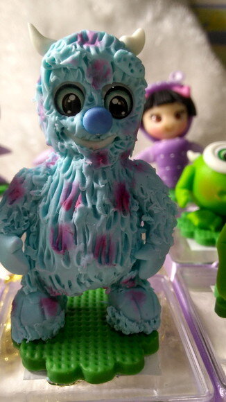 Caixinhas De Acrílico Sully Monstros S/a