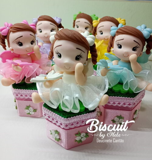 Caixinhas Sextavada Borboletinhas