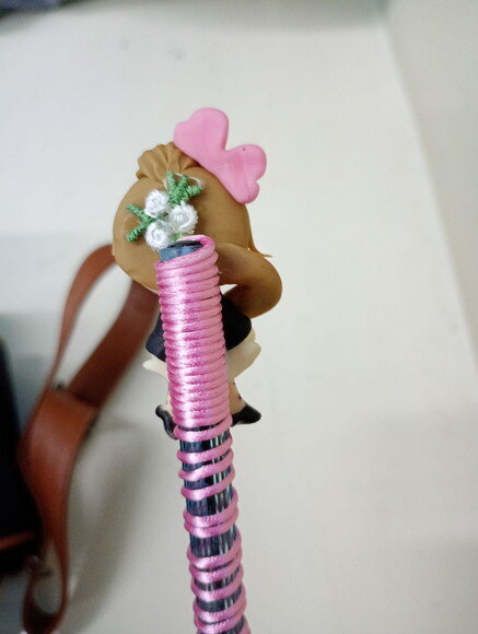 Caneta Boneca Fashion com Nome em Biscuit