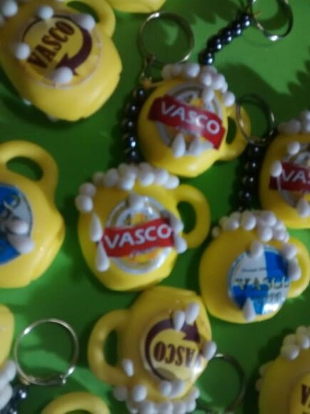 Chaveirinho Caneca de Cerveja de Biscuit