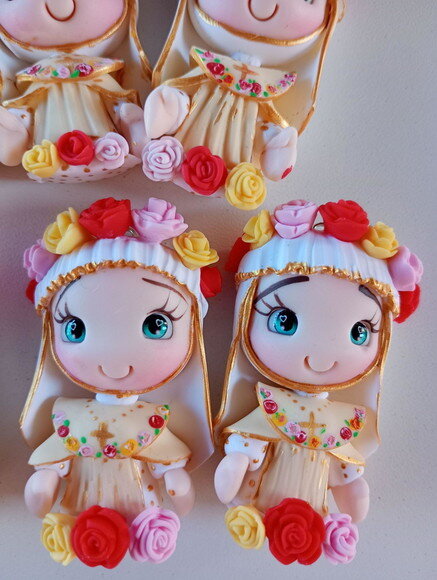 Chaveiro Nossa Senhora de Lá Salete em Biscuit