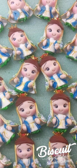 Entremeios Nossa Senhora das Graças em Biscuit
