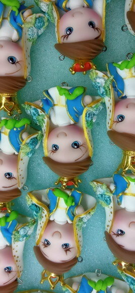 Entremeios Nossa Senhora das Graças em Biscuit