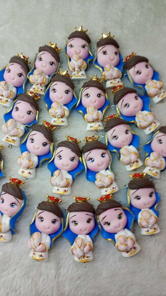 Entremeios Nossa Senhora do Bom Parto em Biscuit.
