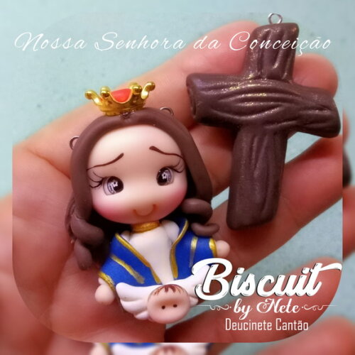 Kit Entremeios Nossa Senhora da Conceição em Biscuit