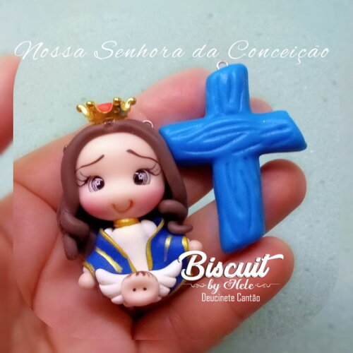 Kit Entremeios Nossa Senhora da Conceição em Biscuit