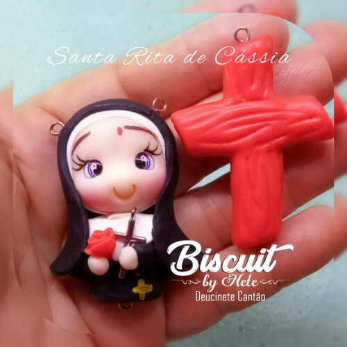 Kit Entremeios Santa Rita em Biscuit