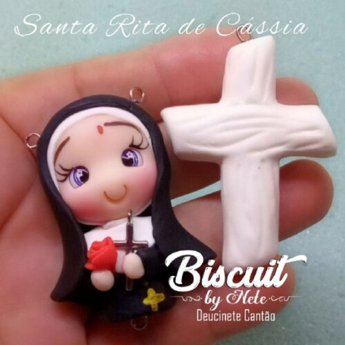 Kit Entremeios Santa Rita em Biscuit