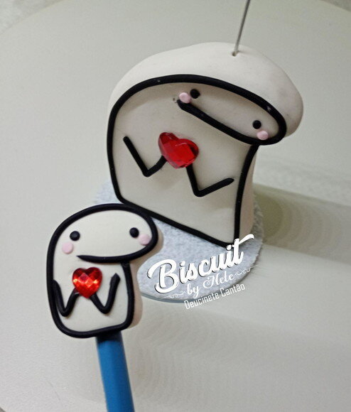 Kit Florck Apaixonado em Biscuit