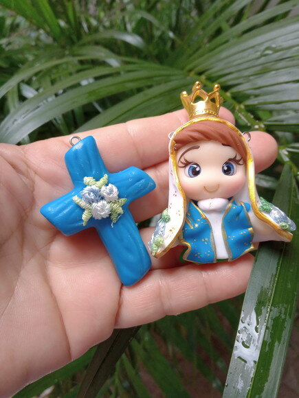 Kit Pingentes Nossa Senhora das Graças