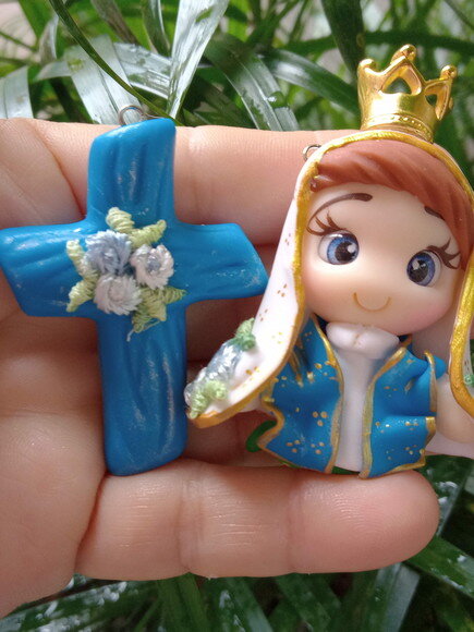 Kit Pingentes Nossa Senhora das Graças