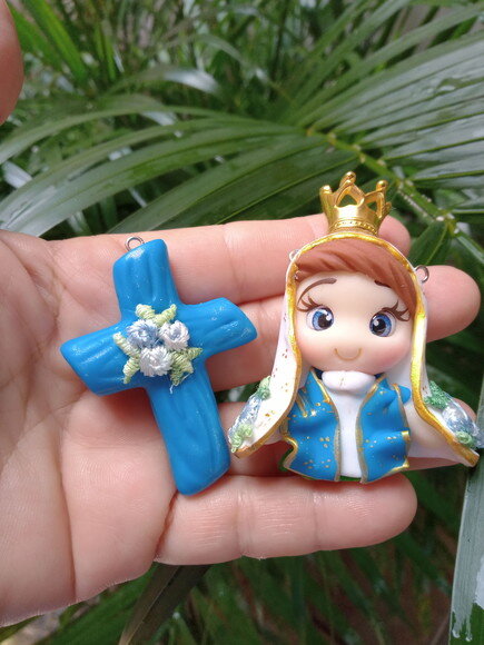 Kit Pingentes Nossa Senhora das Graças