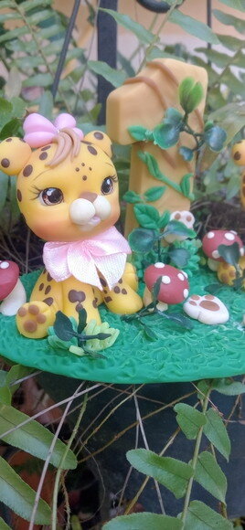 Mini Topo Pantanal em Biscuit