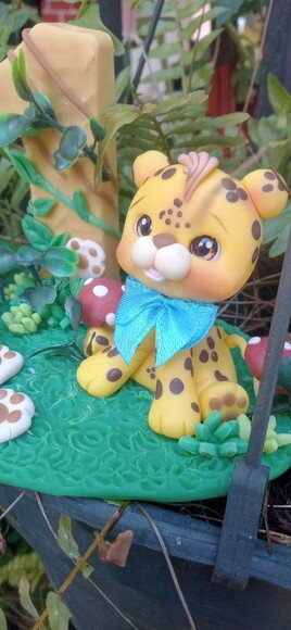 Mini Topo Pantanal em Biscuit