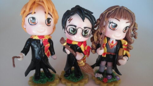 Mini Toy Colecionável Turma Harry Potter