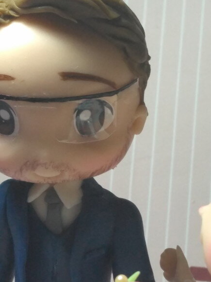 Noivinhos Personalizados em Biscuit