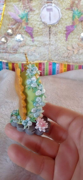 Nossa Senhora de Guadalupe em Biscuit para Oratório