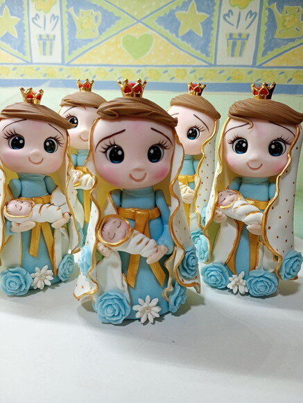 Nossa Senhora de Nazaré em Biscuit