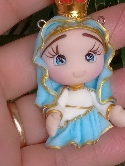 Pingentes para Terços Nossa Senhora Medianeira