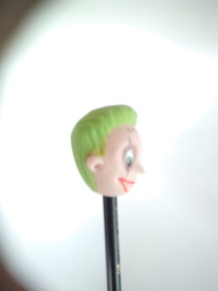 Ponteira de Lápis Coringa em Biscuit