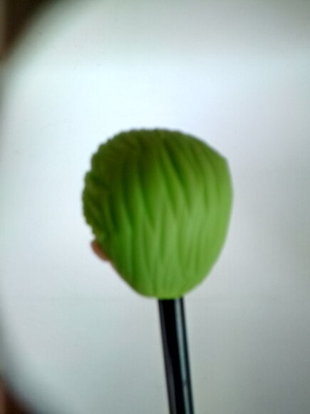 Ponteira de Lápis Coringa em Biscuit