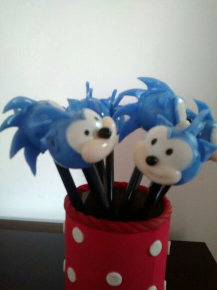 Ponteira de Lápis Sonic
