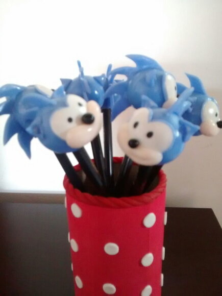Ponteira de Lápis Sonic