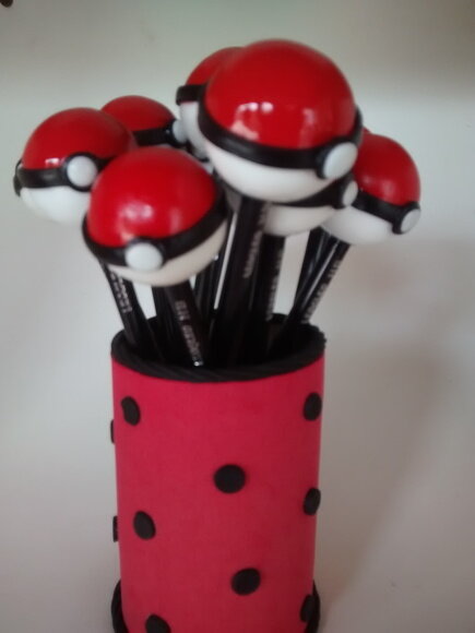 Ponteira de Lápis Superbola - Pokemon Go