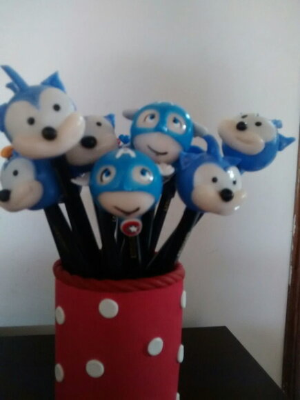Ponteira de Lápis Sonic