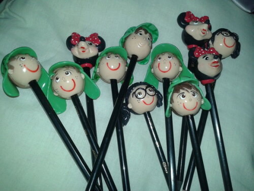 Ponteira de Lápis Turma do Chaves
