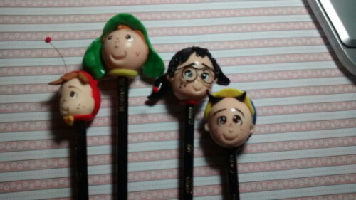 Ponteira de Lápis Turma do Chaves