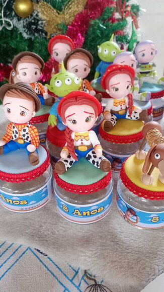 Potinhos Toy Story em Biscuit