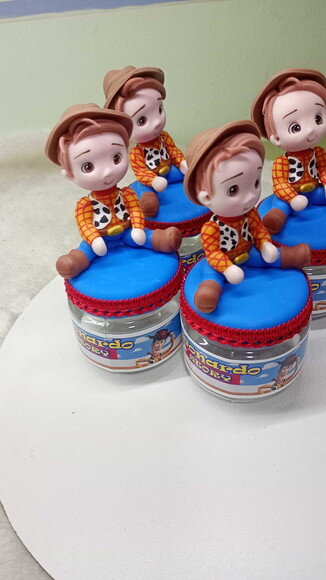 Potinhos Woody - Toy Story em Biscuit