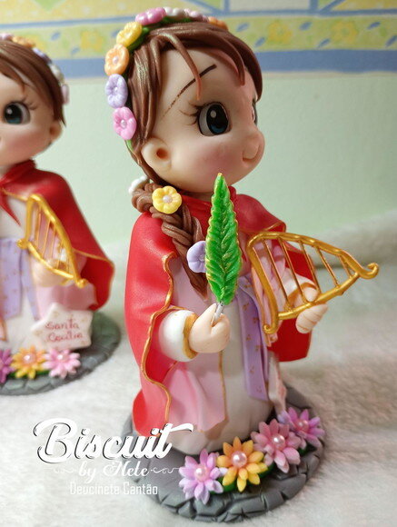 Santa Cecília em Biscuit