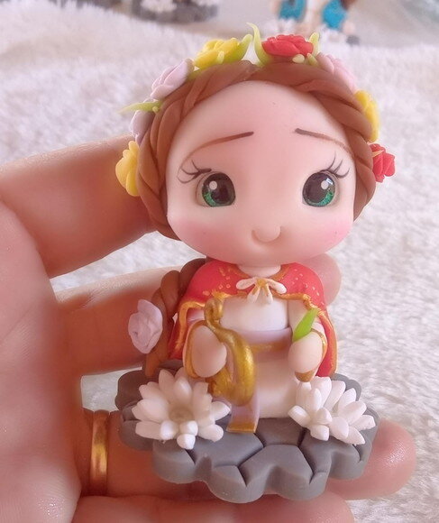 Santa Cecília em Biscuit