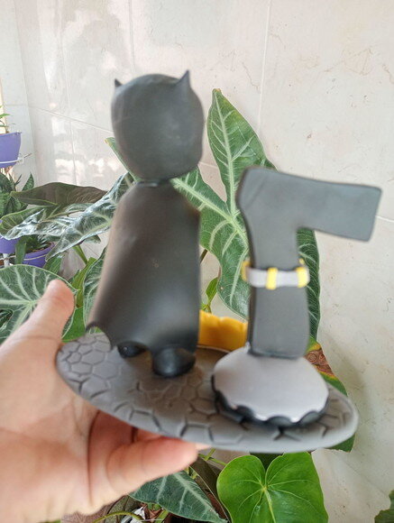 Topo de Bolo Batman em Biscuit