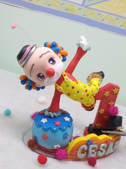 Topo De Bolo Circo