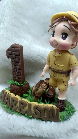 Topo De Bolo Safari