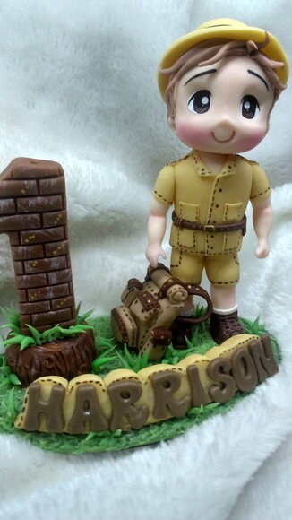 Topo De Bolo Safari