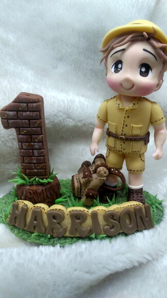 Topo De Bolo Safari