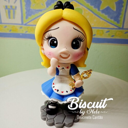 Toy Colecionável Alice do País das Maravilhas