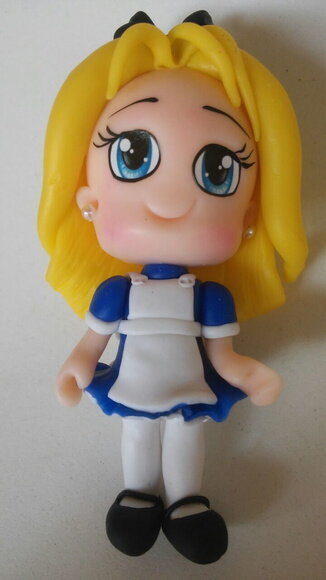 Toy Colecionável Alice do País das Maravilhas