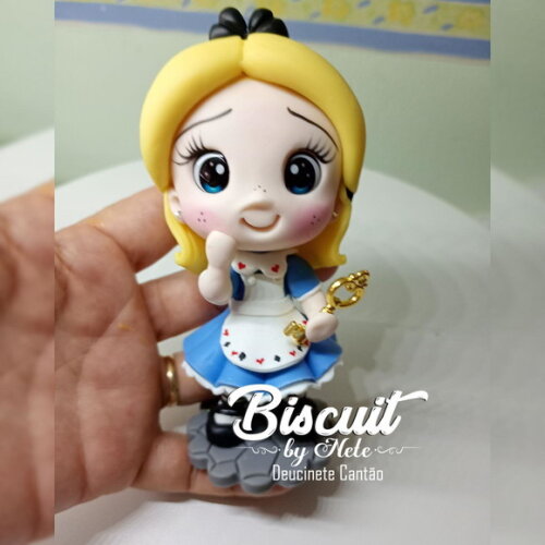 Toy Colecionável Alice do País das Maravilhas