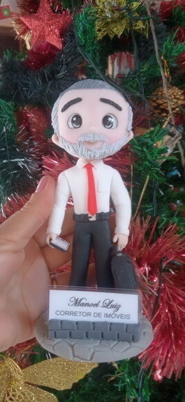 Toy Colecionável Corretor de Imóveis