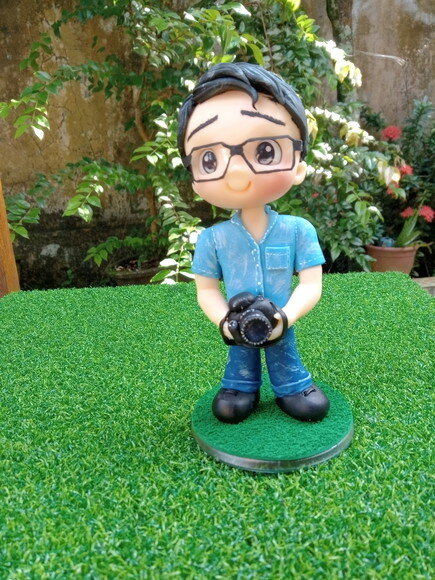Toy Colecionável Fotógrafo