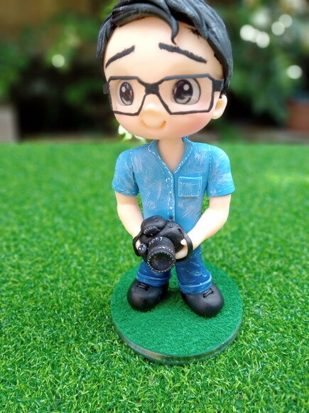 Toy Colecionável Fotógrafo