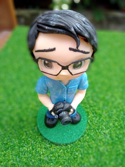 Toy Colecionável Fotógrafo