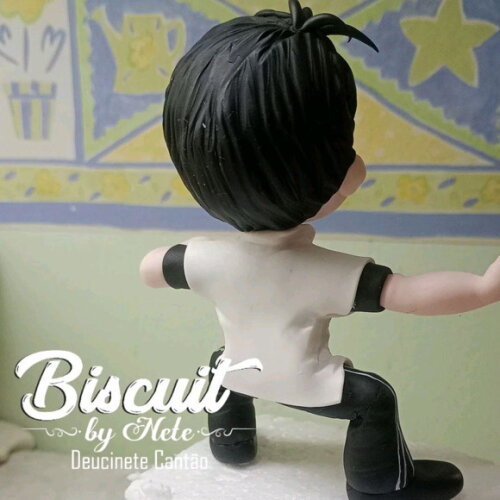 Toy Colecionável Lutador de Kung Fu em Biscuit