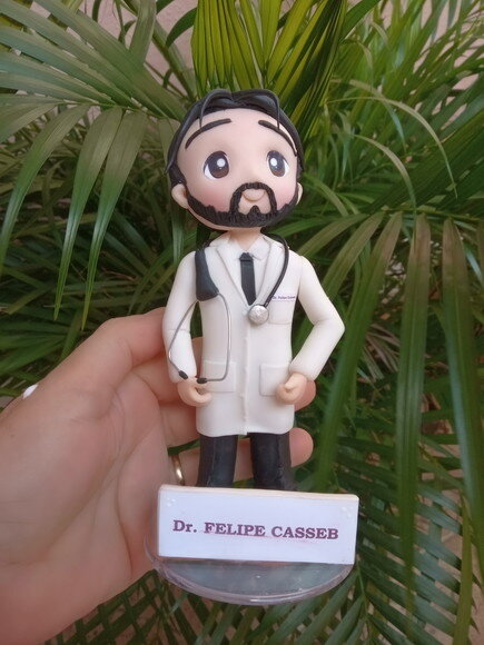 Toy Colecionável Médico