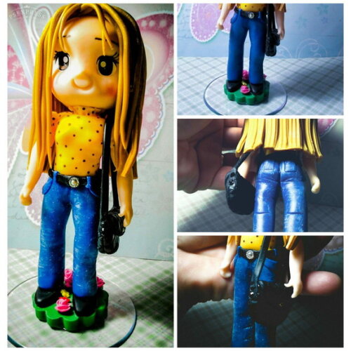 Toy Colecionável Moça Fashion